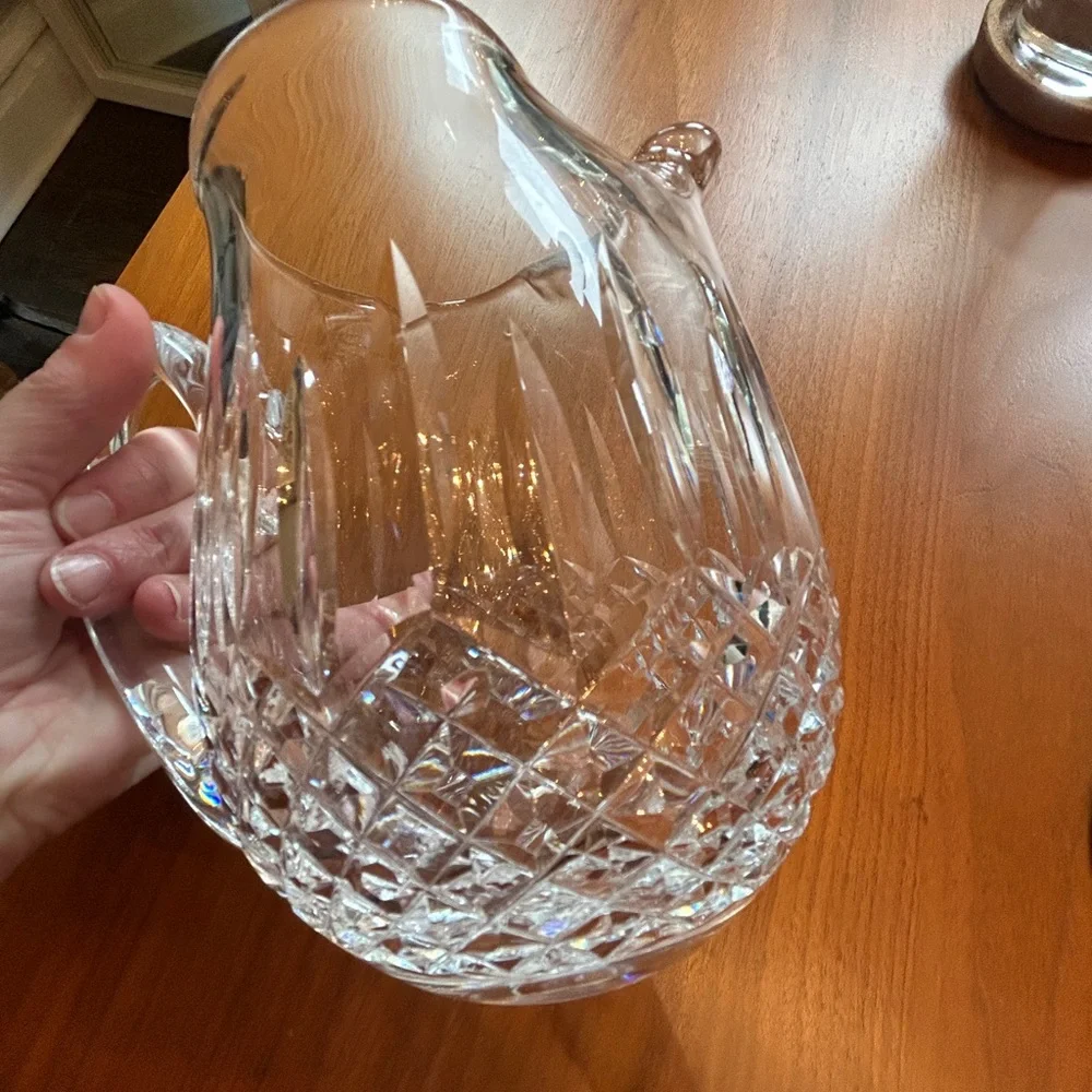 Waterford Crystal 6.5” tall Water Pitcher - Picture 14 of 16